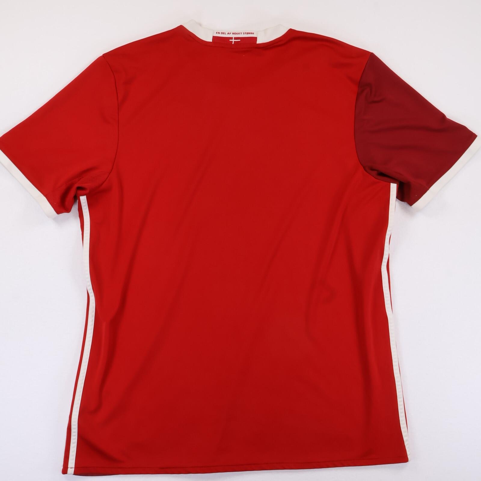 Denmark 2016/17 Home Shirt - XL- BACK