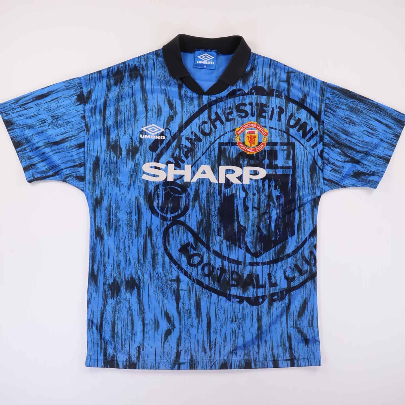 Manchester United 1992/93 Away Shirt - M- BACK