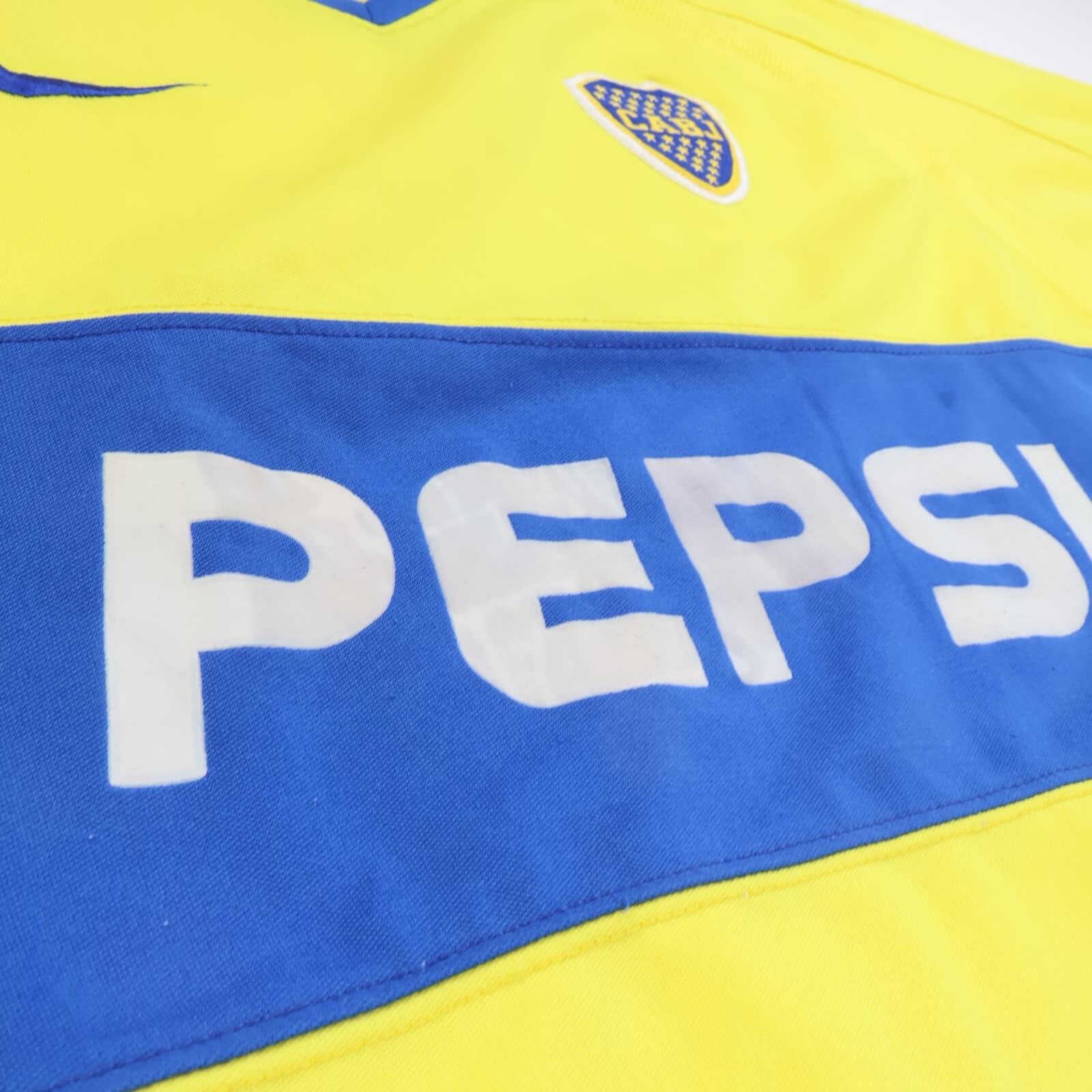 Boca Juniors 2003/04 Home Shirt - XL- BACK