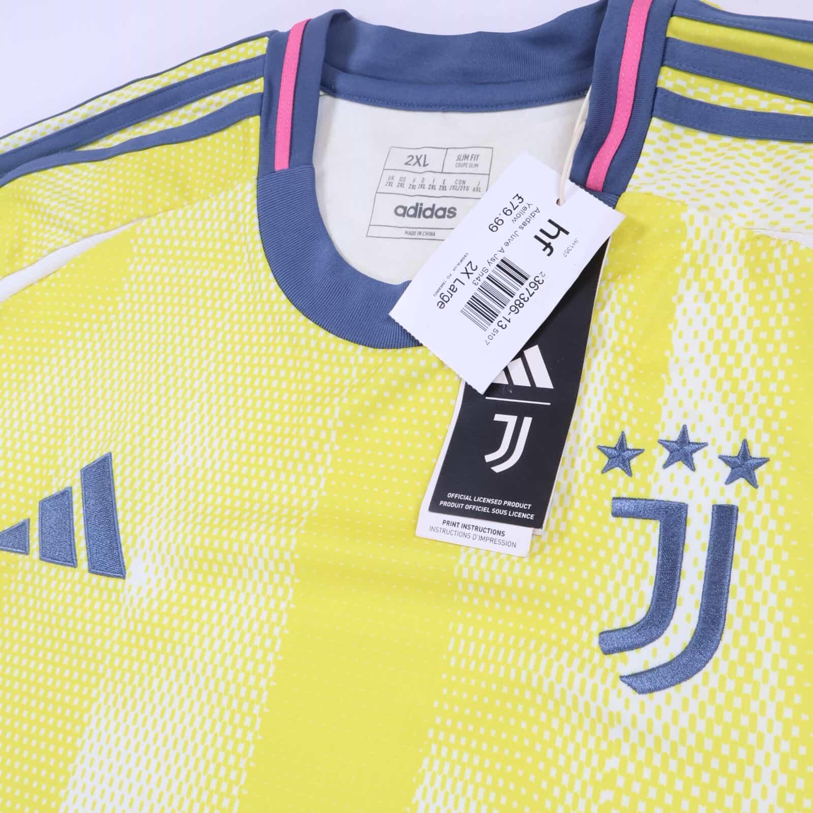 Juventus 2024/25 Away Shirt - XXL- BACK