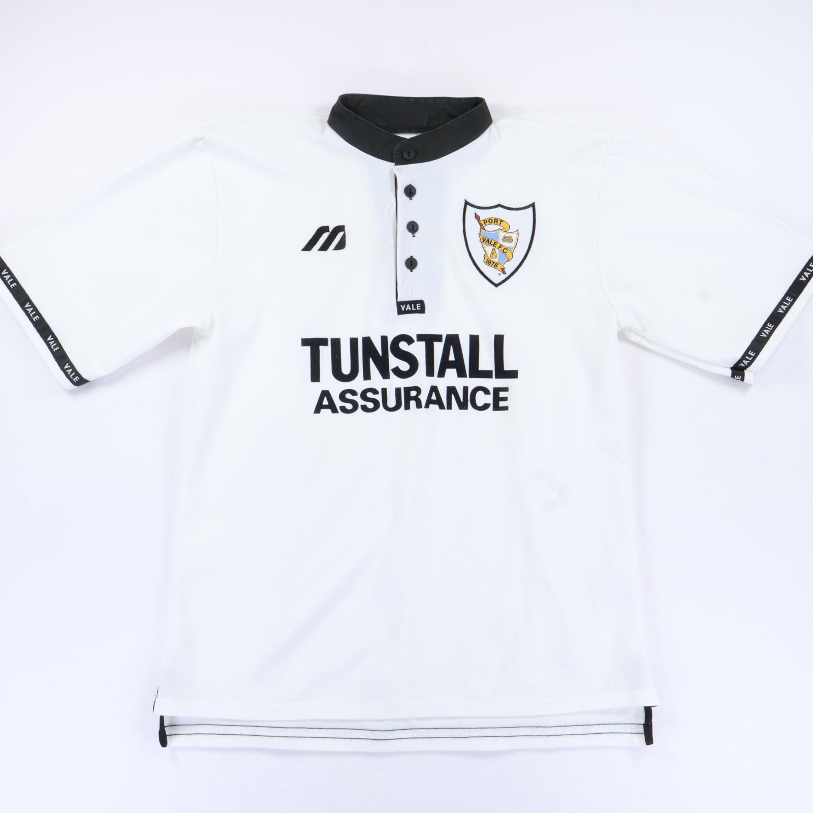Port Vale Fc 1997/99 Home Shirt - M- FRONT