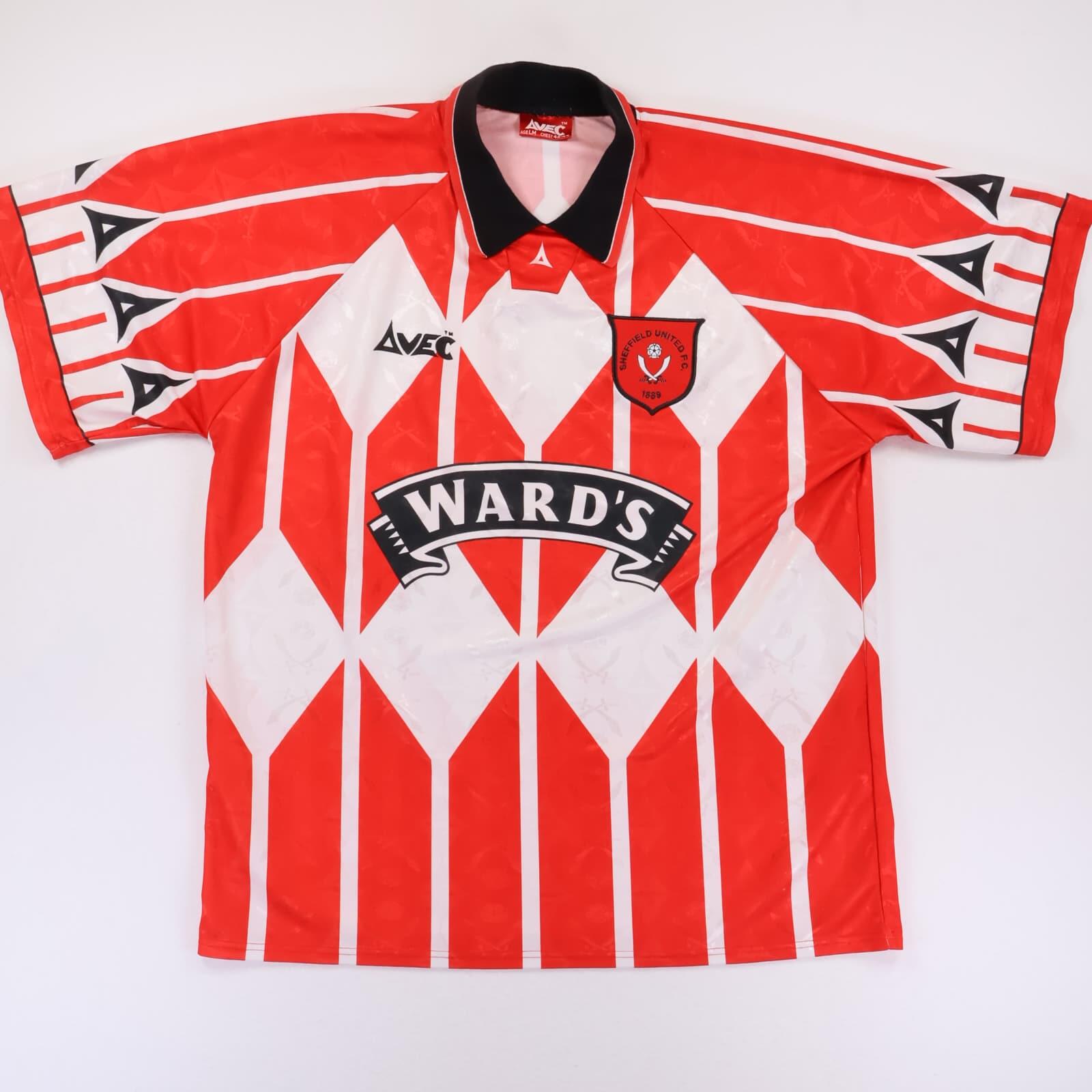 Sheffield United F.C 1995/96 Home Shirt - XL- FRONT