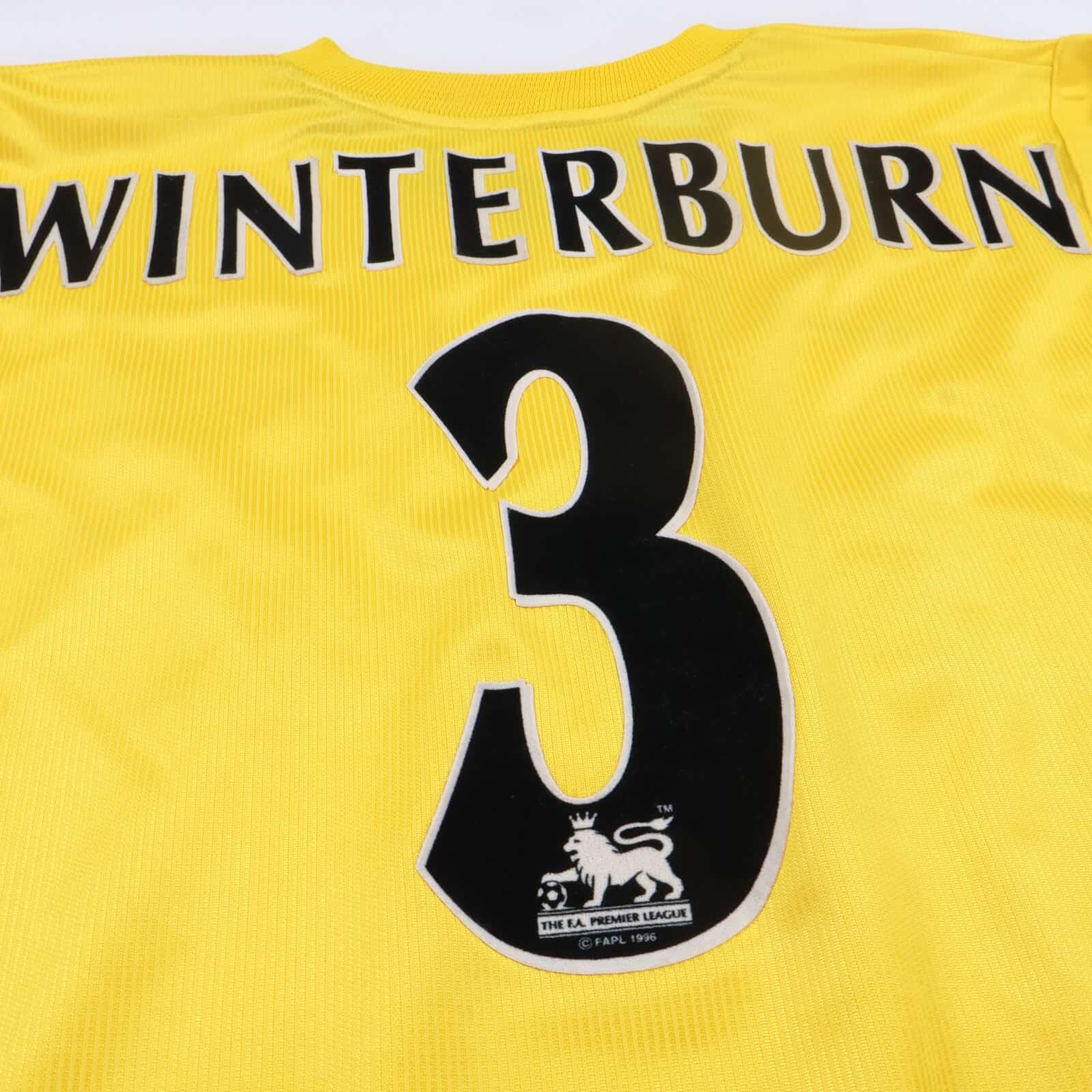 Arsenal Winternburn #3 1999/01 Away Shirt - XL