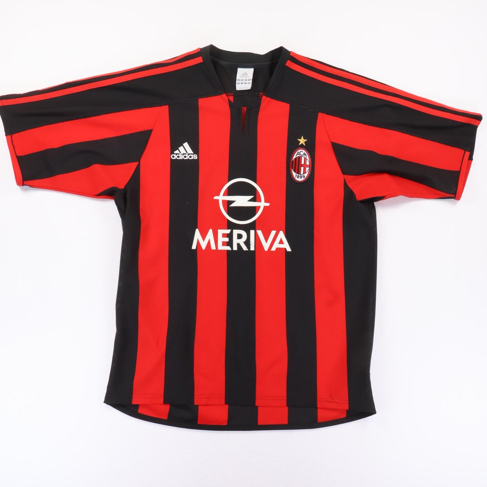 Ac Milan Kaka #8 2005/06 Home Shirt - M- BACK