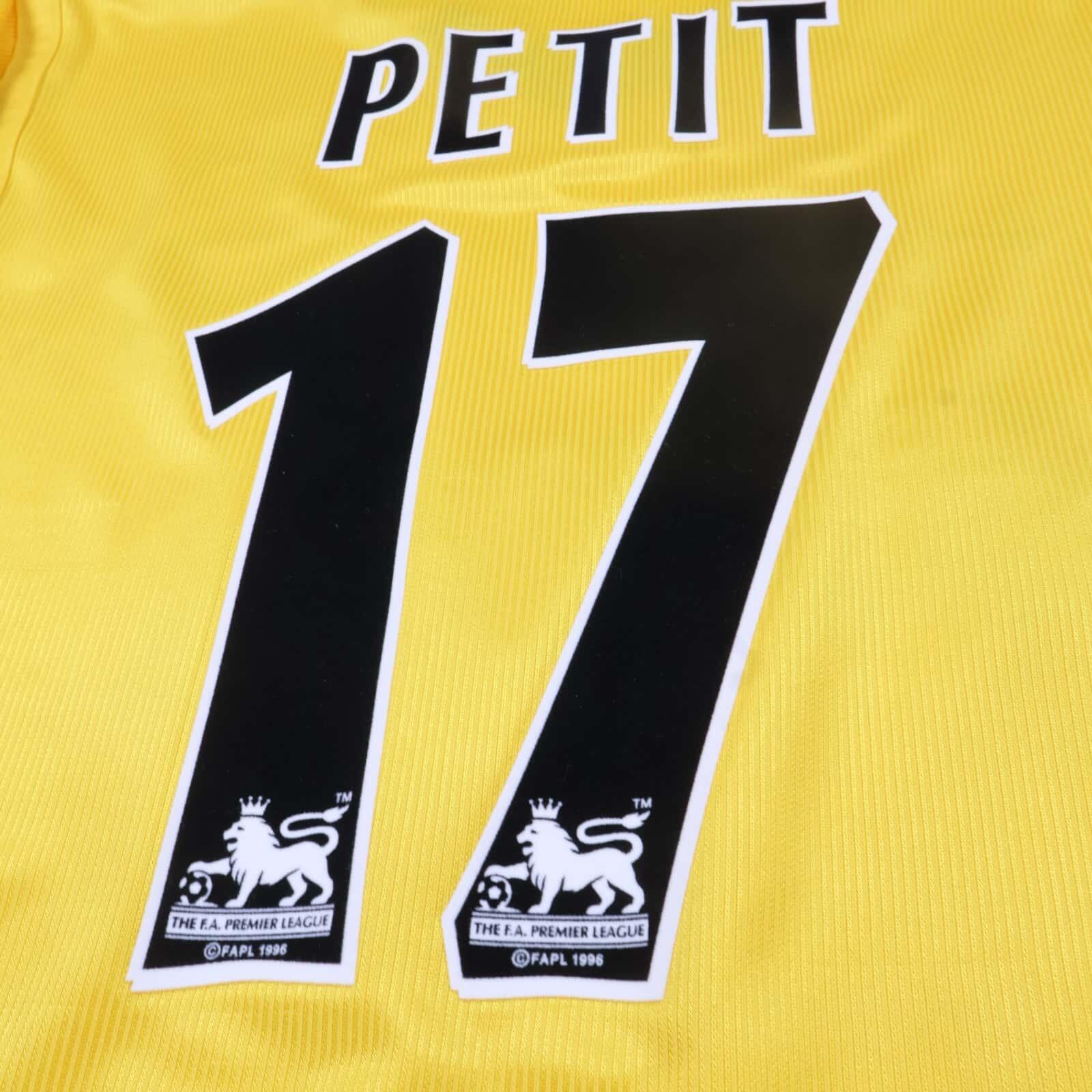 Arsenal Petit #17 1999/01 Away Shirt - L