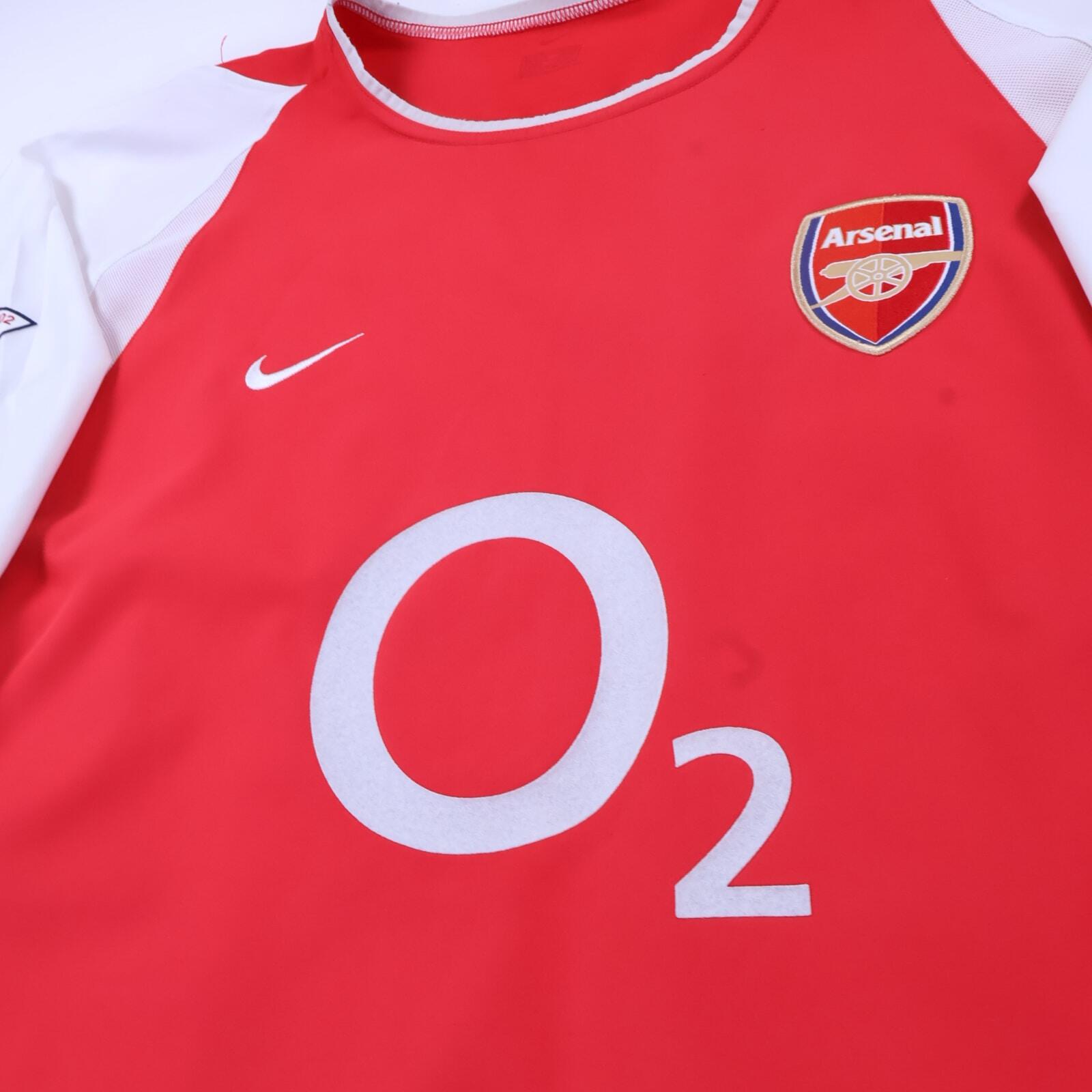 Arsenal 2002/04 Home Shirt - XL- TAGS