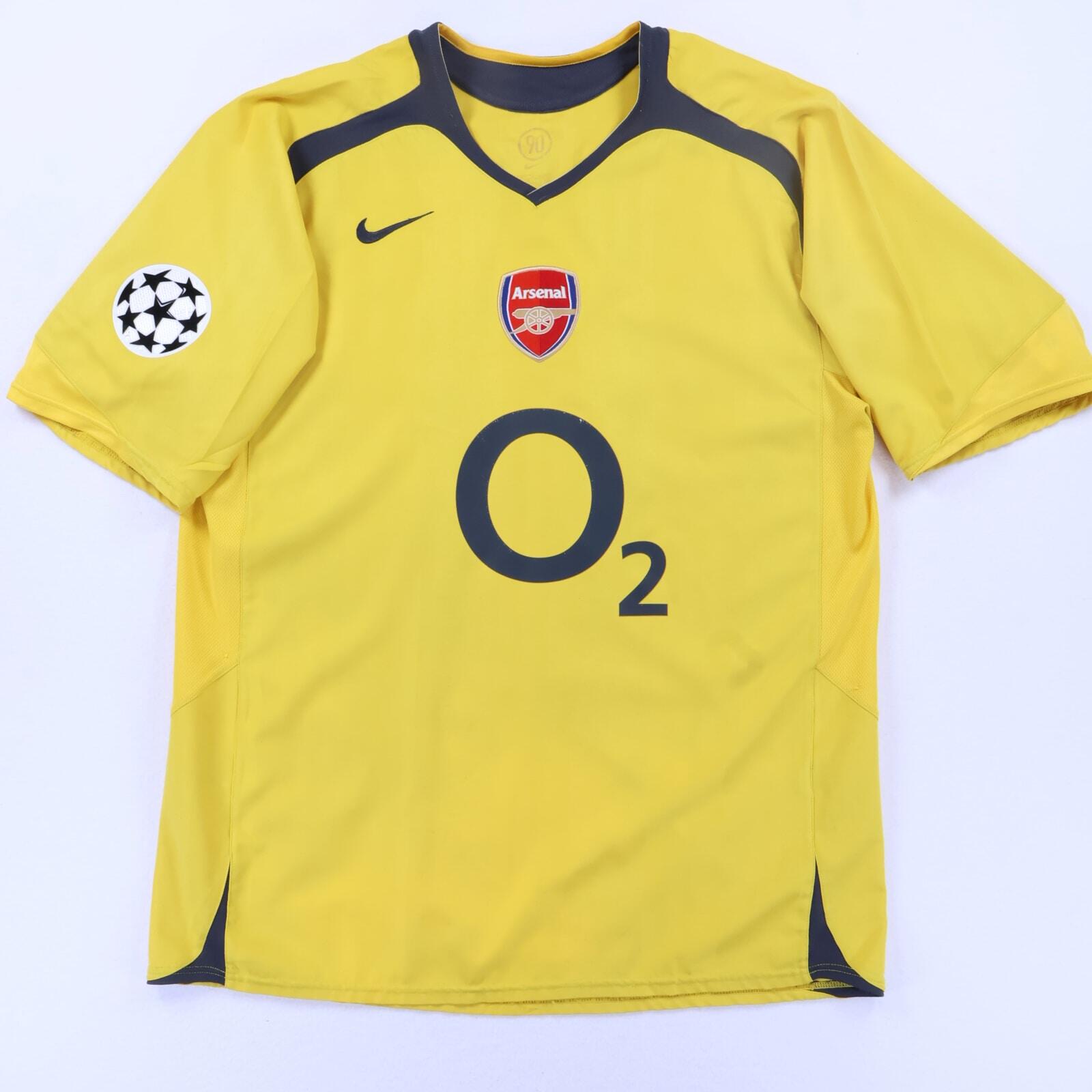 Arsenal Henry #14 2005/06 Away Shirt - L- BACK
