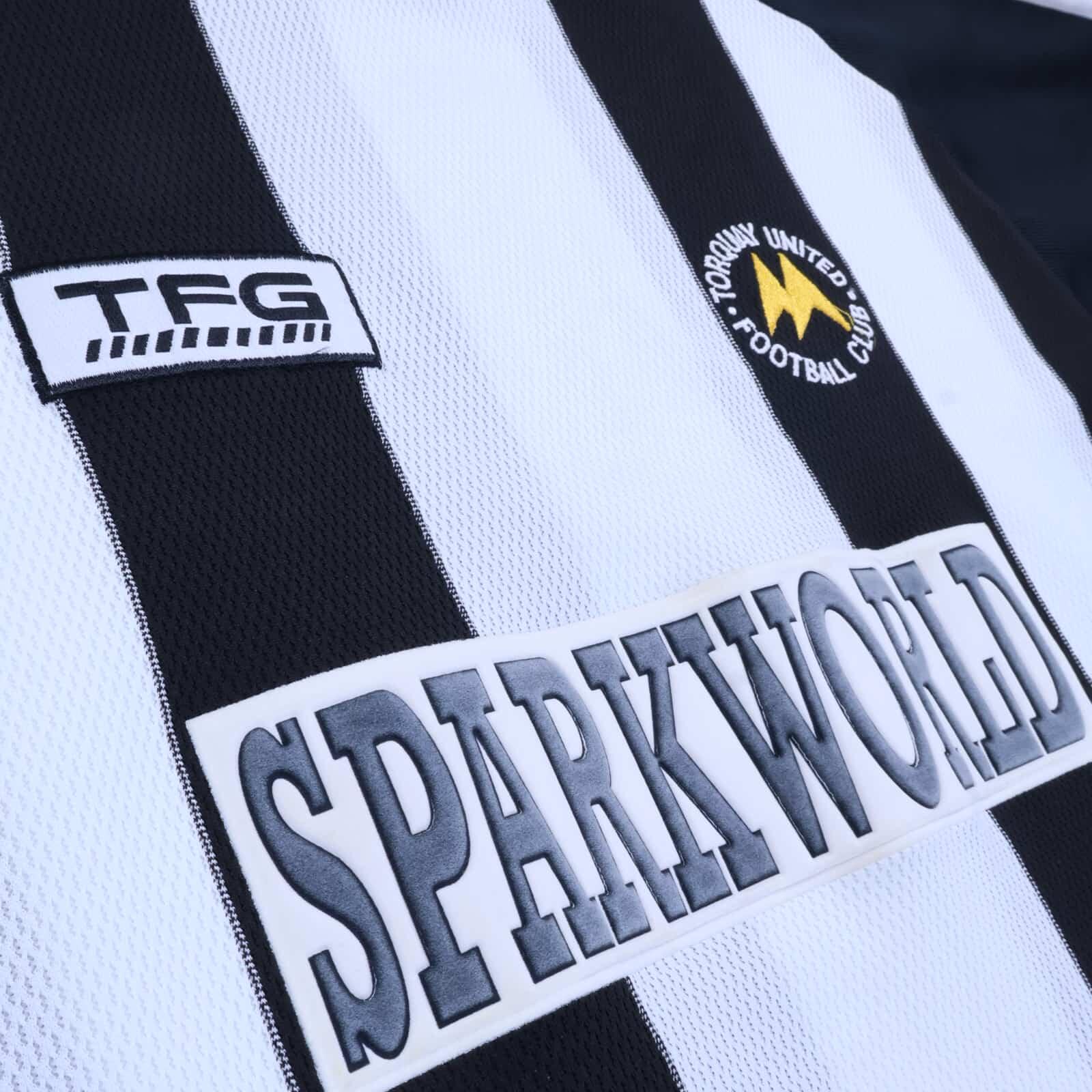 Torquay United 2002/04 Away Shirt - L- BACK