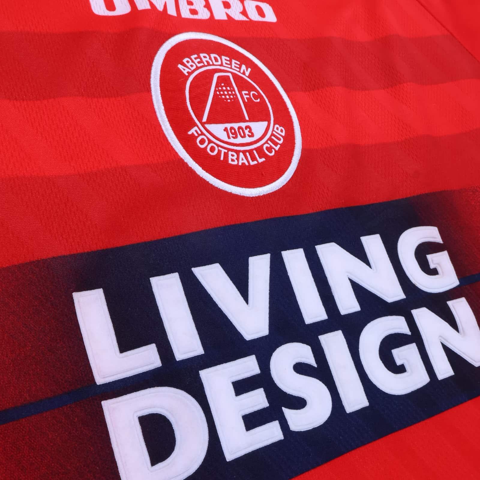Aberdeen 1996/97 Home Shirt - XL- BACK