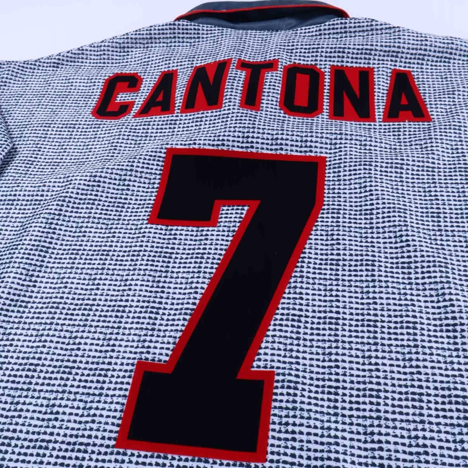 Manchester United Cantona #7 1995/96 Away Shirt - XL