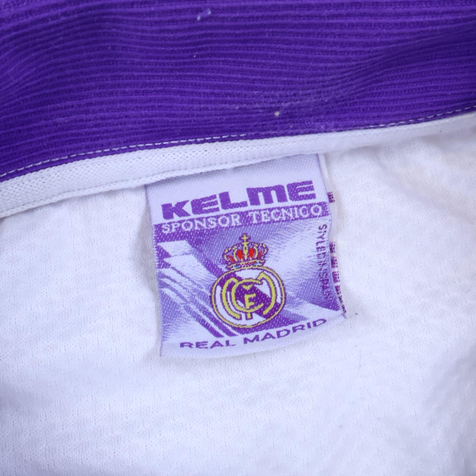 Real Madrid Mijatovic #8 1997/98 Home Shirt - L- TAGS