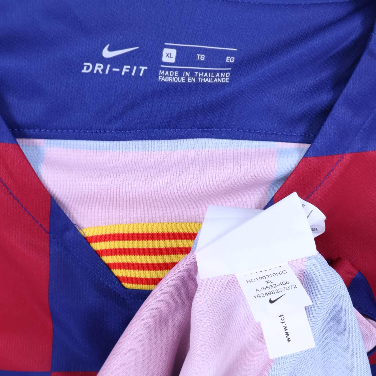 Barcelona 2019/20 Home Shirt - XL- TAGS