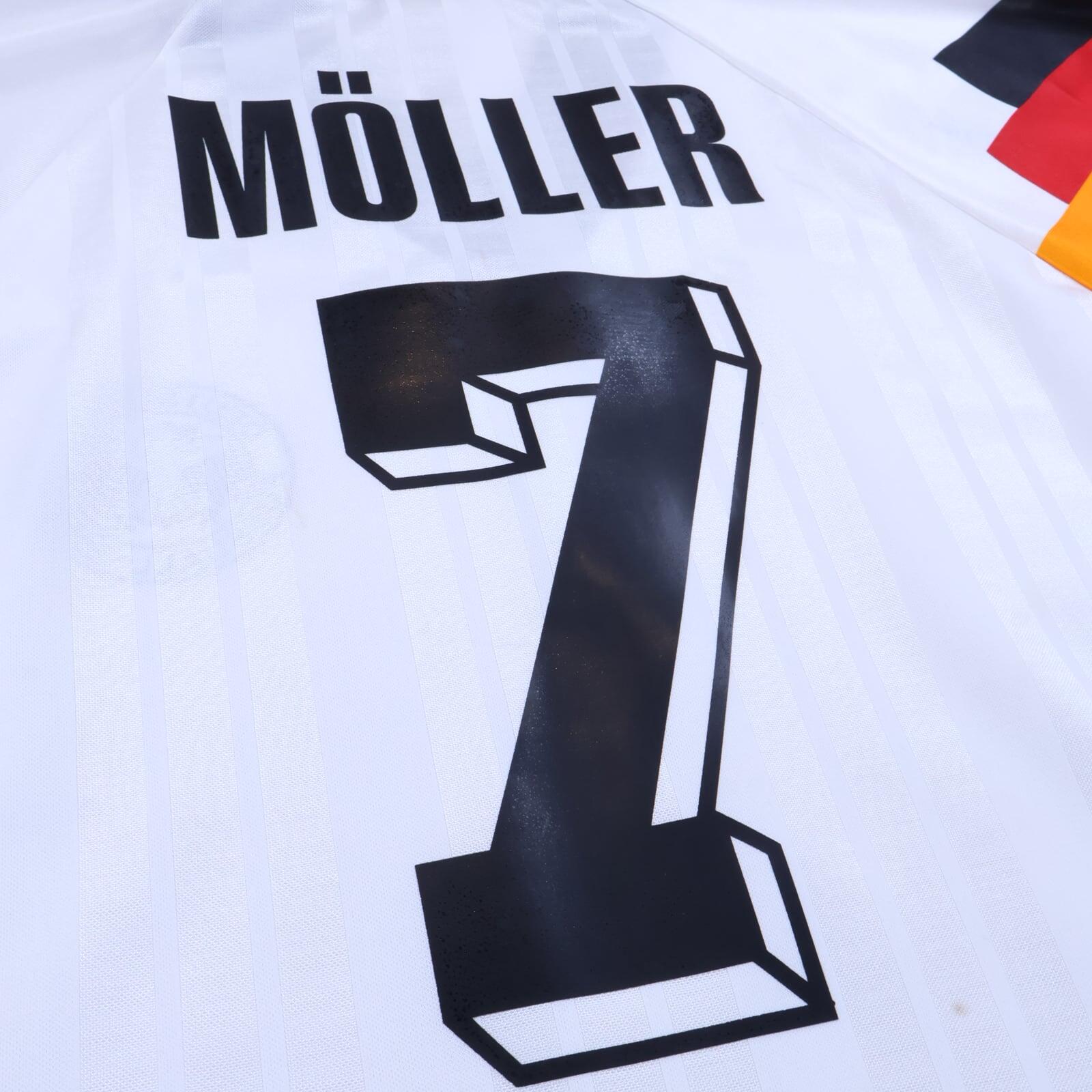 Germany Moller #7 1992/94 Home Shirt - XL- TAGS