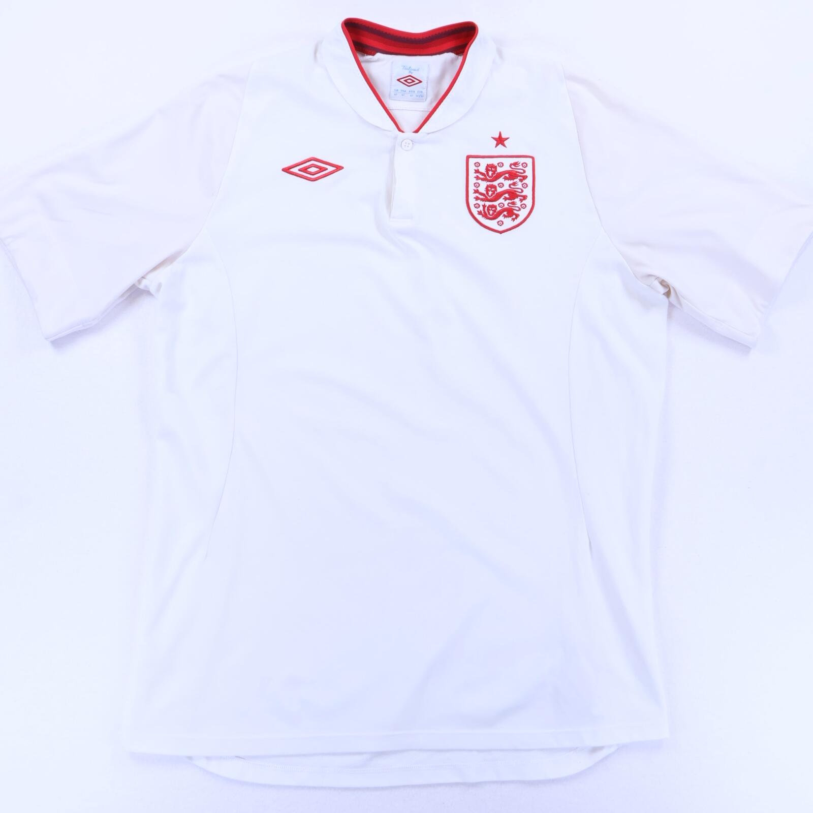 England 2012/13 Home Shirt - XL- FRONT