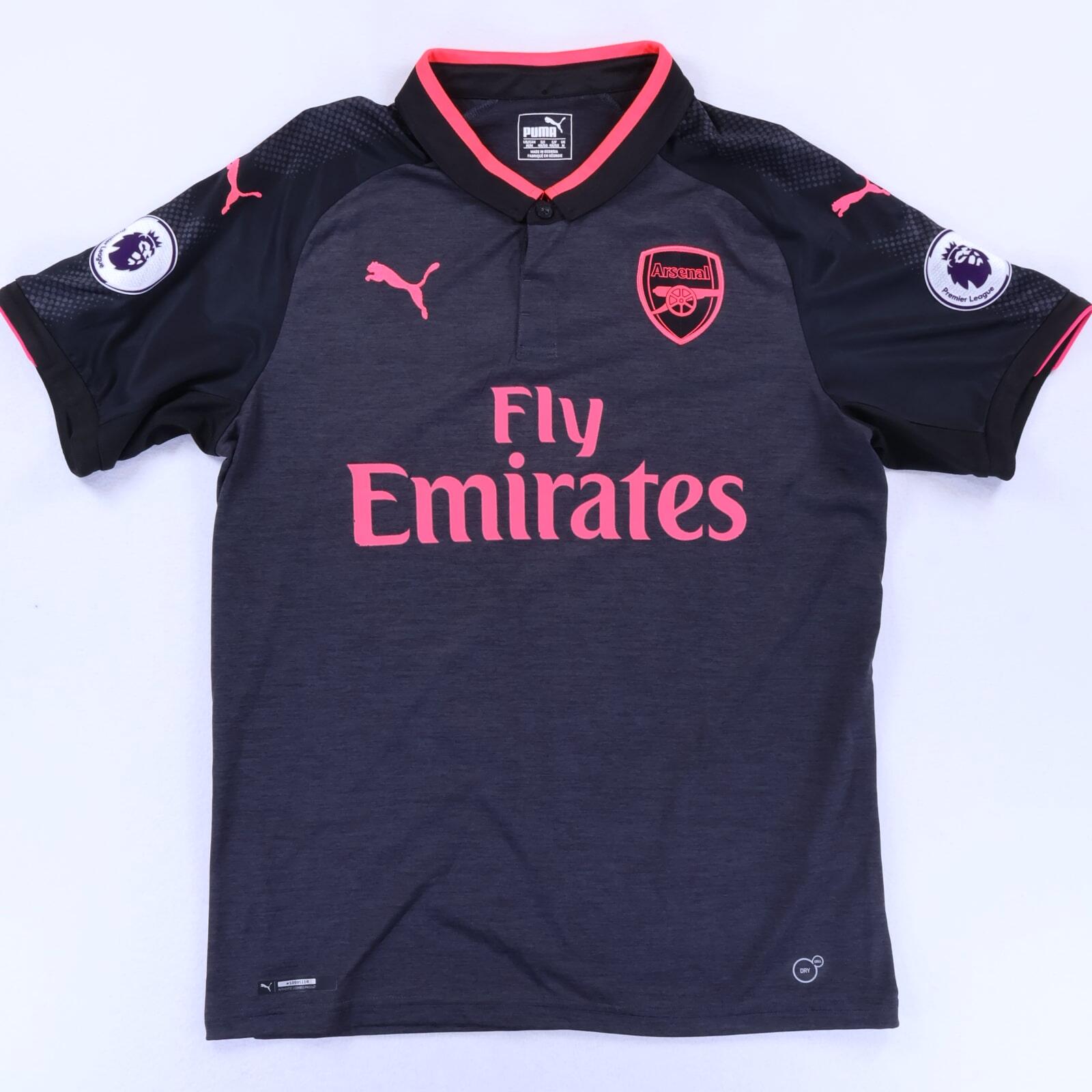 Arsenal Ozil #11 2017/18 Third Shirt - M- BACK