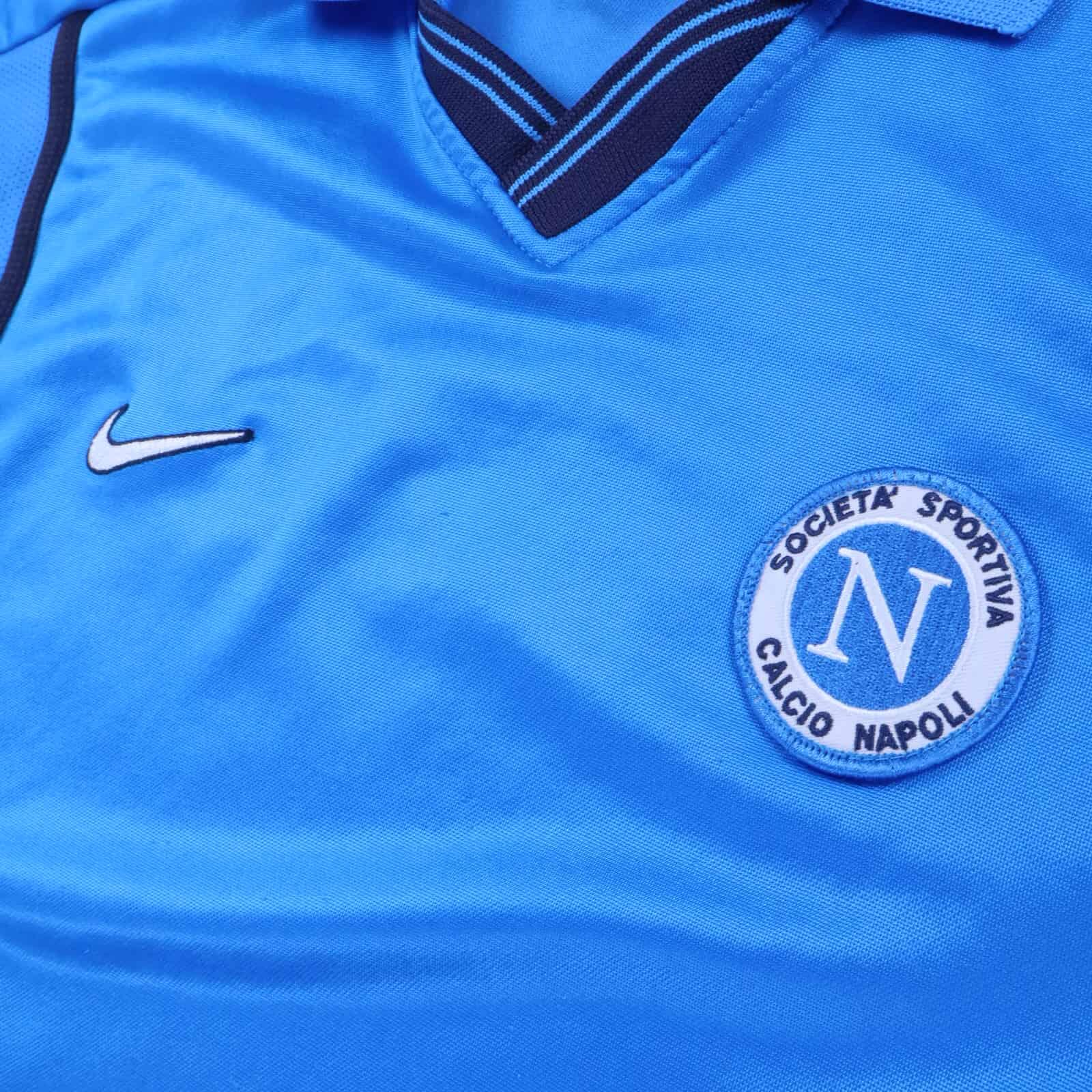 Napoli 1999/00 Home Shirt - L- BACK