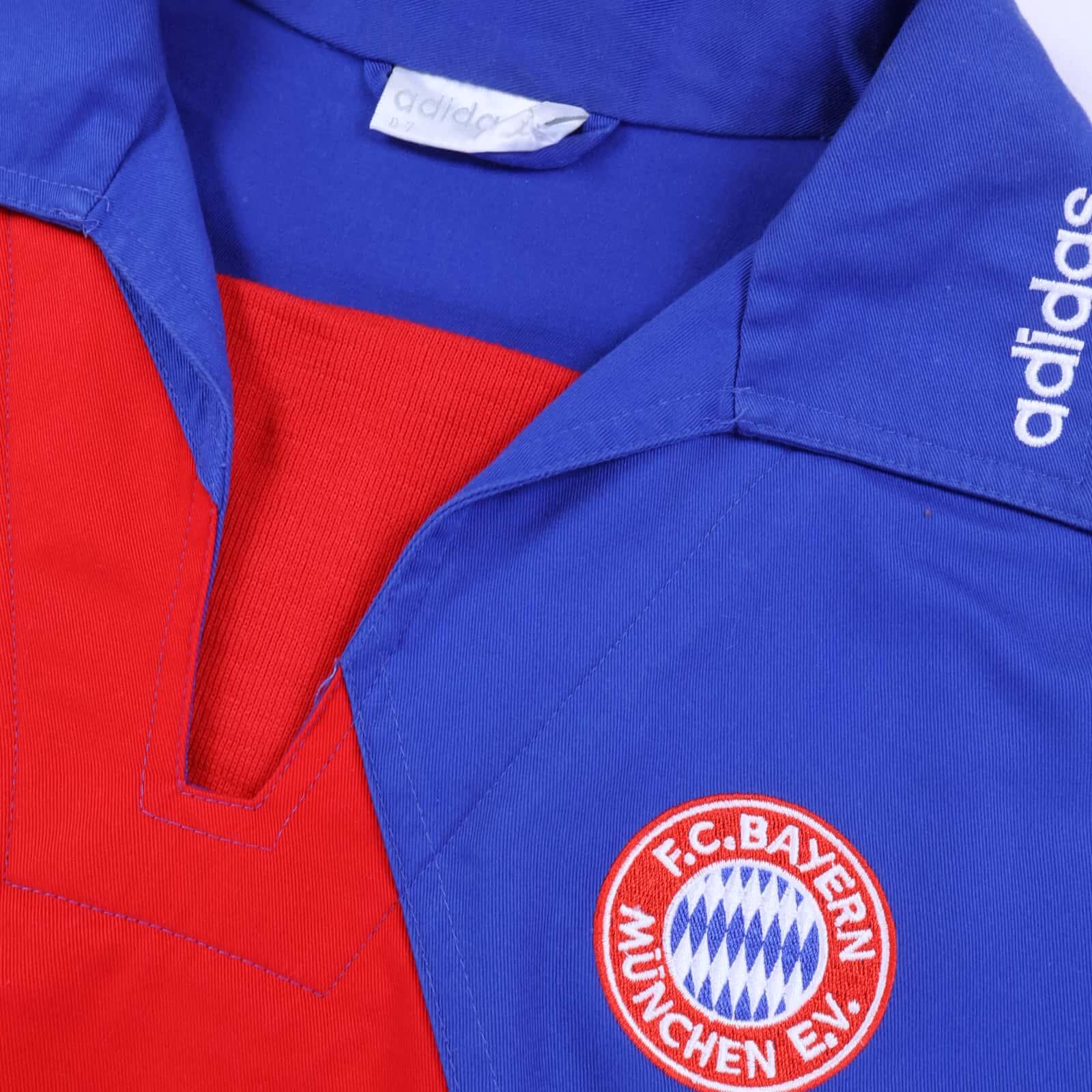 Bayern Munich 1991/95 Drill Jacket - L- BACK