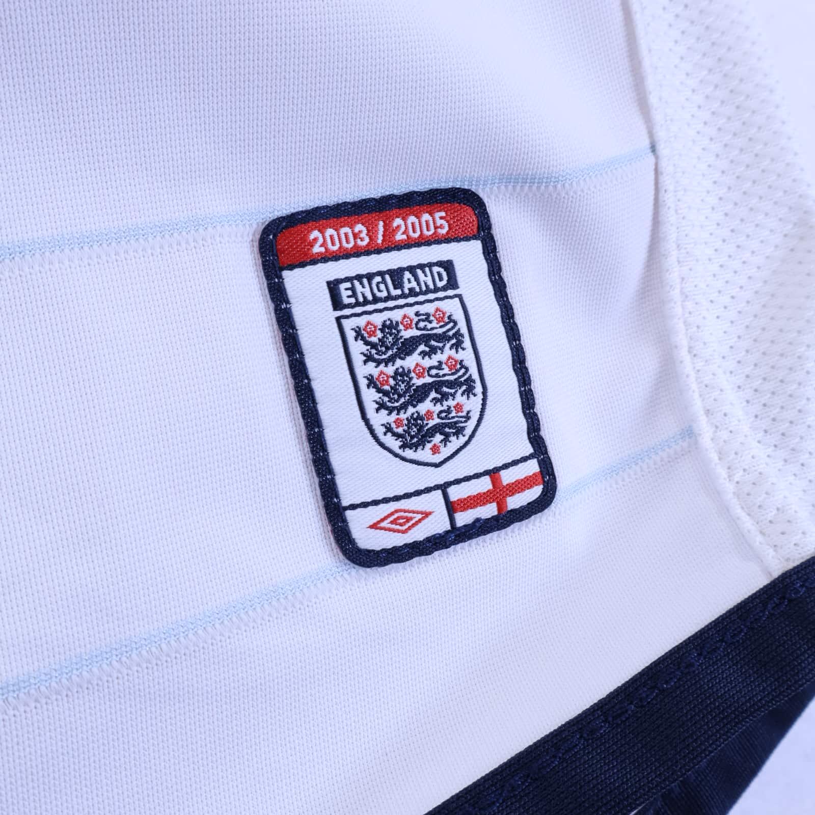 England 2003/05 Home Shirt - Long Sleeve - XL