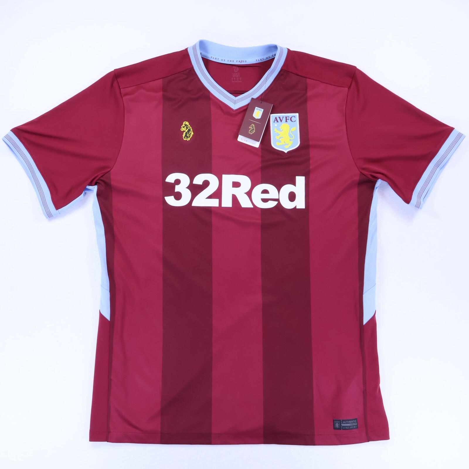 Aston Villa Grealish #10 2018/19 Home Shirt - XL- BACK