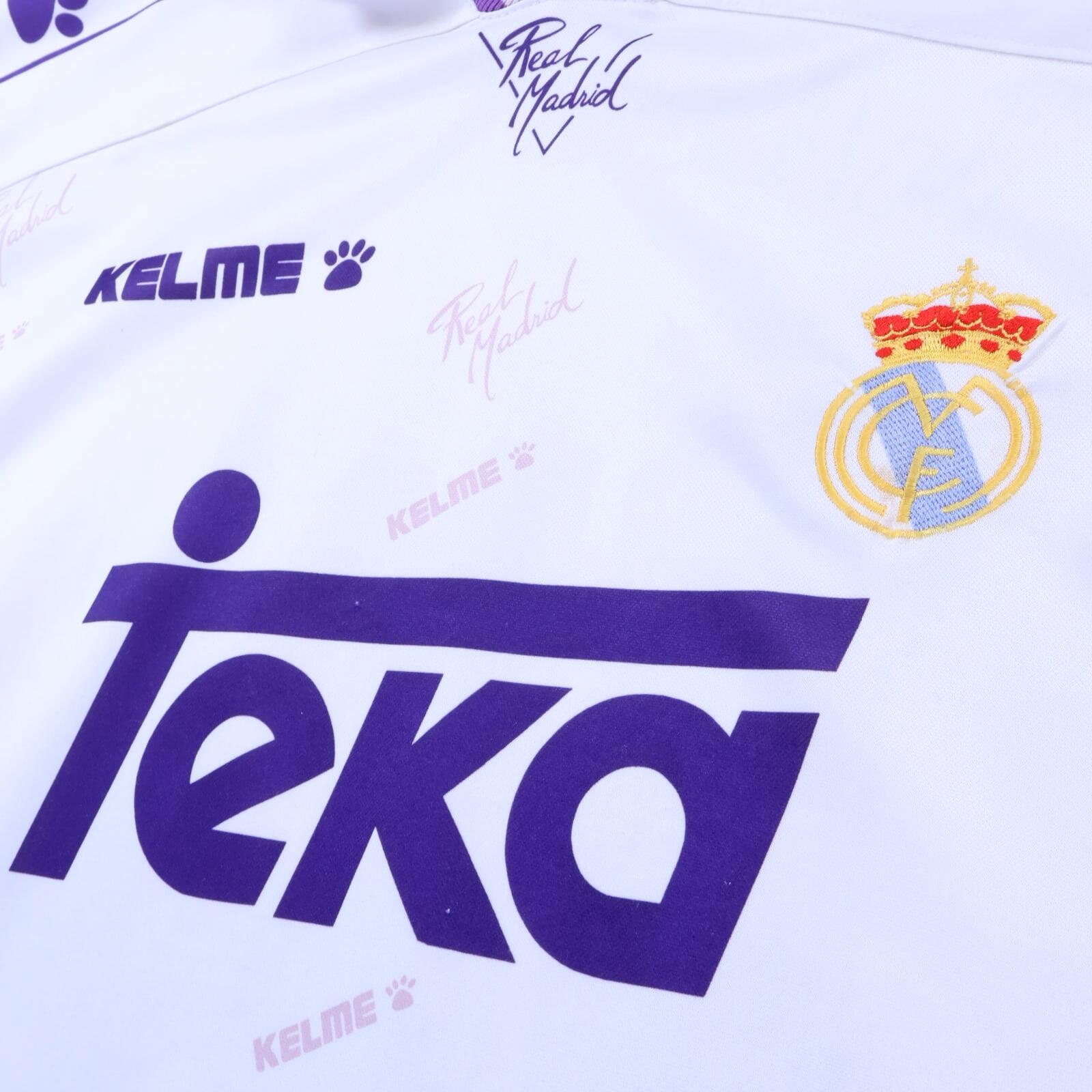 Real Madrid Laudrup #10 1994/96 Home Shirt - XL