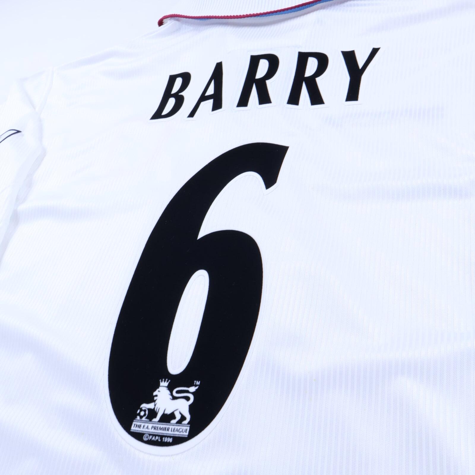Aston Villa Barry #6 2002/03 Away Shirt - XL