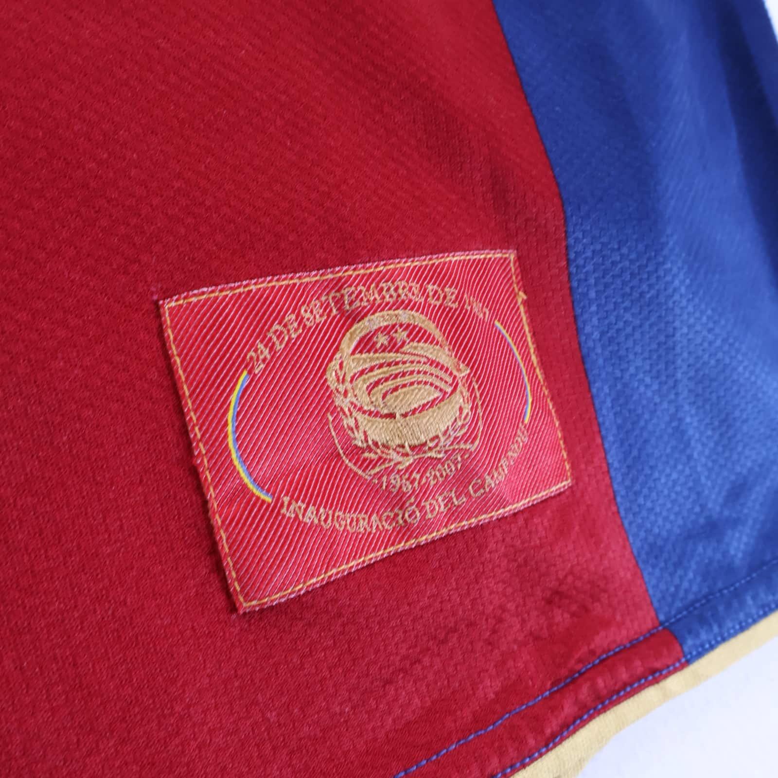 Barcelona 2007/08 Home Shirt - L