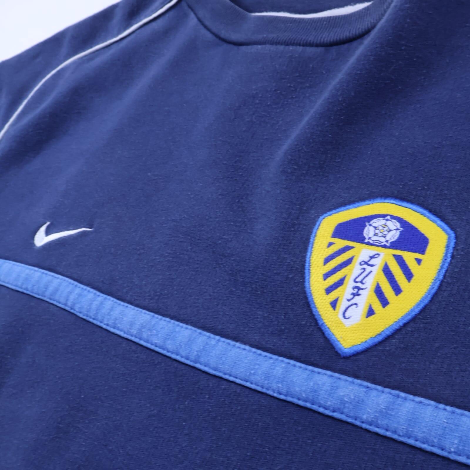 Leeds United 2002/03 Sweatshirt - L- BACK