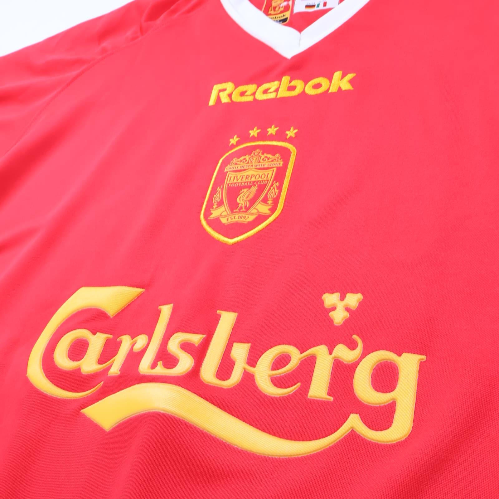 Liverpool F.C 2001/03 Home Shirt - XL- BACK