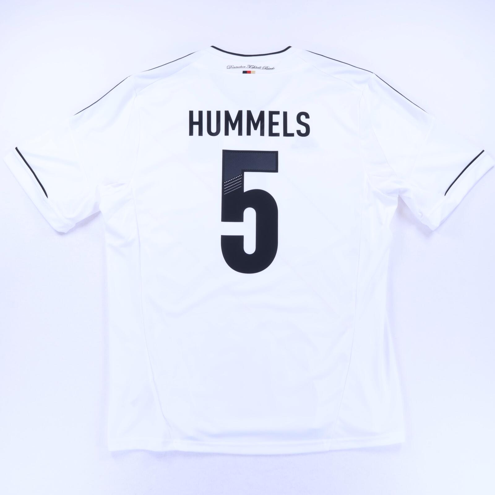 Germany Hummels #5 2012/14 Home Shirt - XL- FRONT