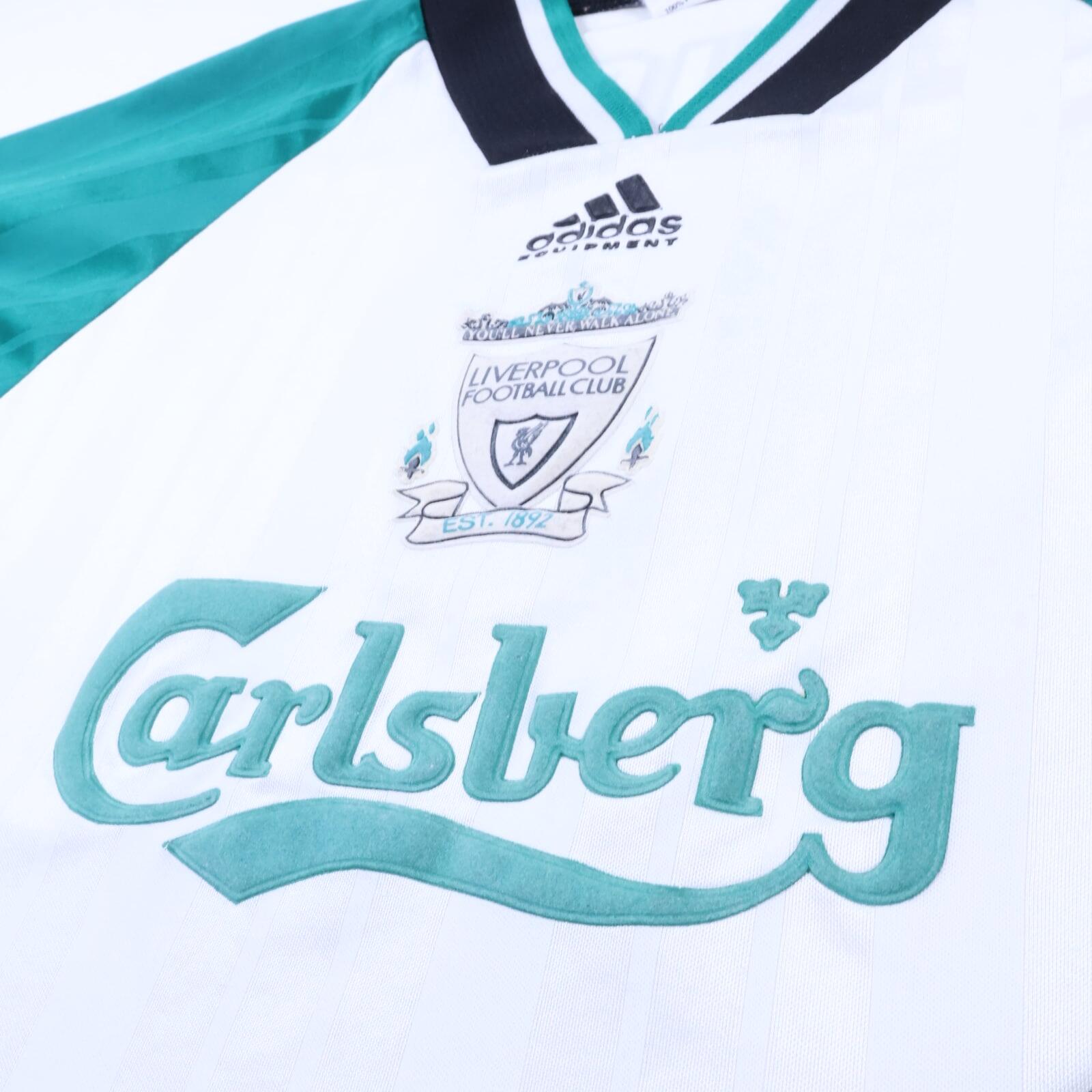 Liverpool F.C Rush #9 1993/95 Away Shirt - L