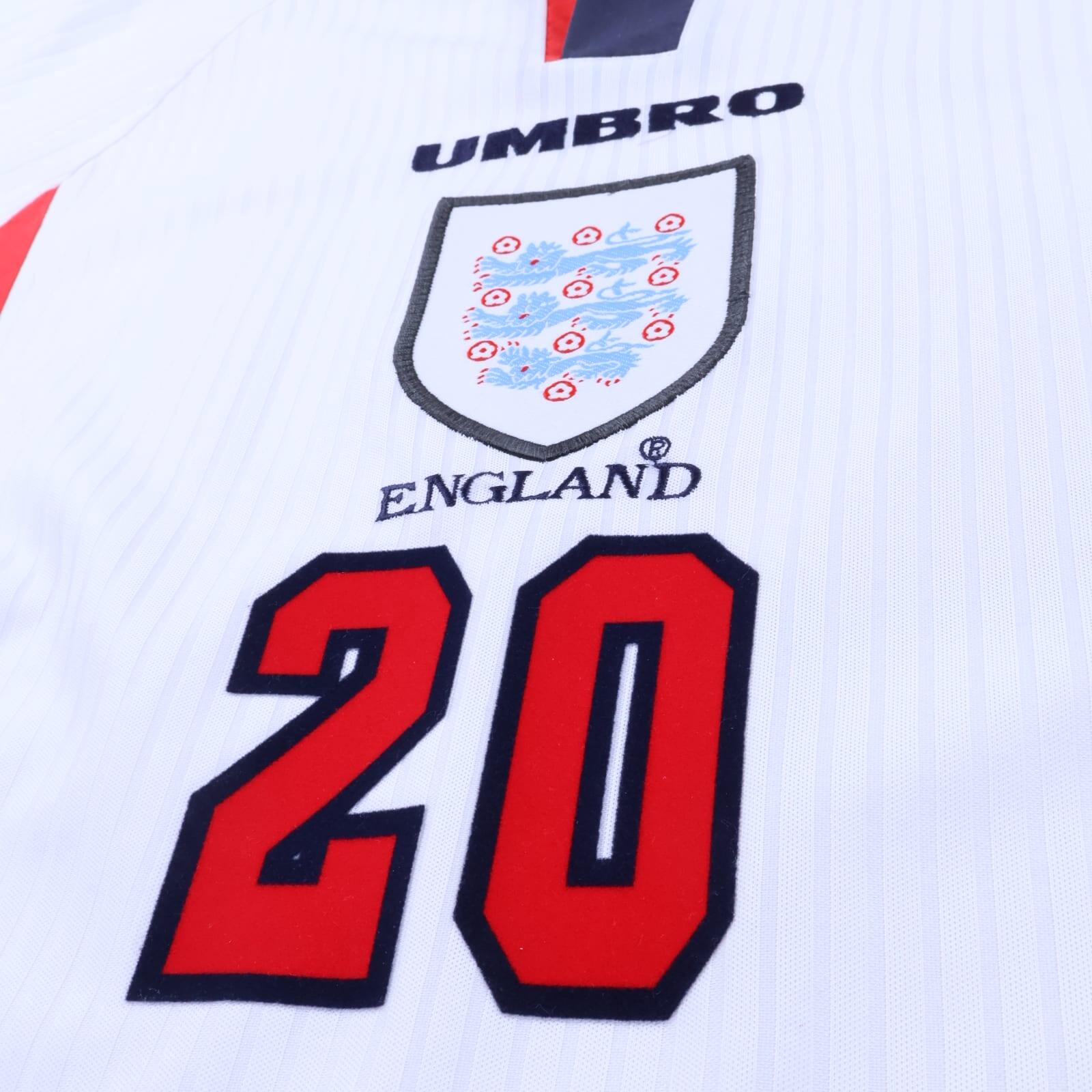 England Owen #20 1997/99 Home Shirt - L