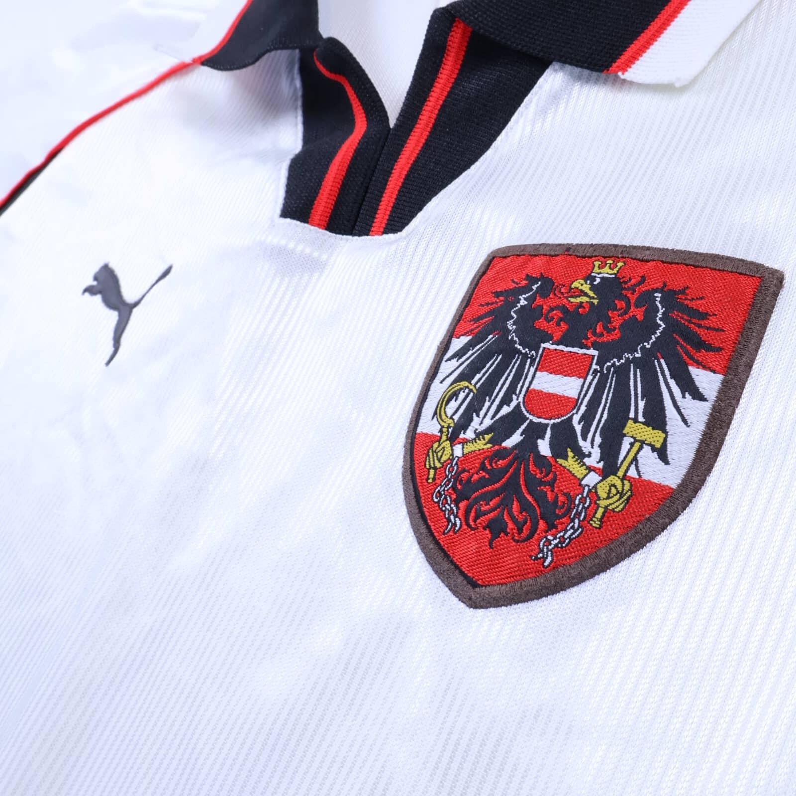 Austria 1998/00 Home Shirt - L- BACK