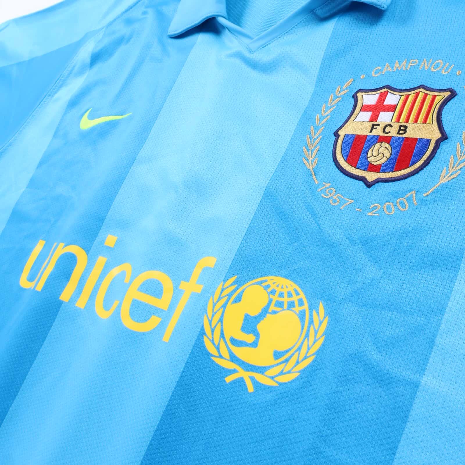 Barcelona Ronaldinho #10 2007/08 Away Shirt - XL
