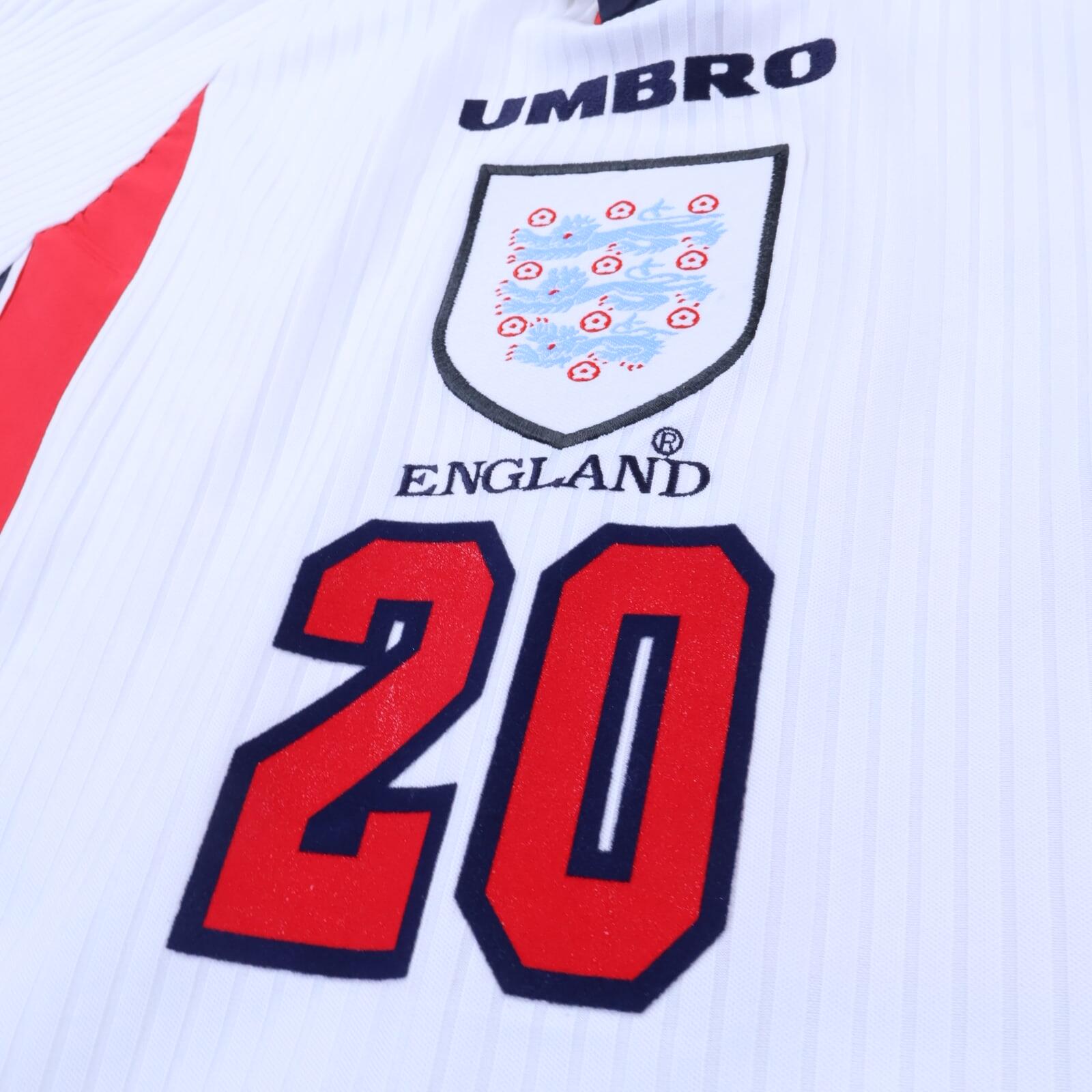 England Owen #20 1997/99 Home Shirt - M