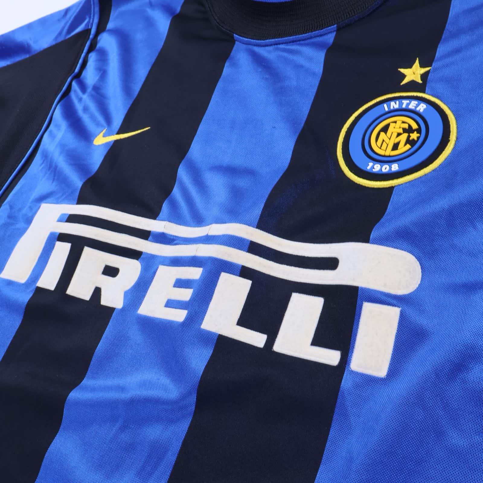Inter Milan Ronaldo #9 2000/01 Home Shirt - L