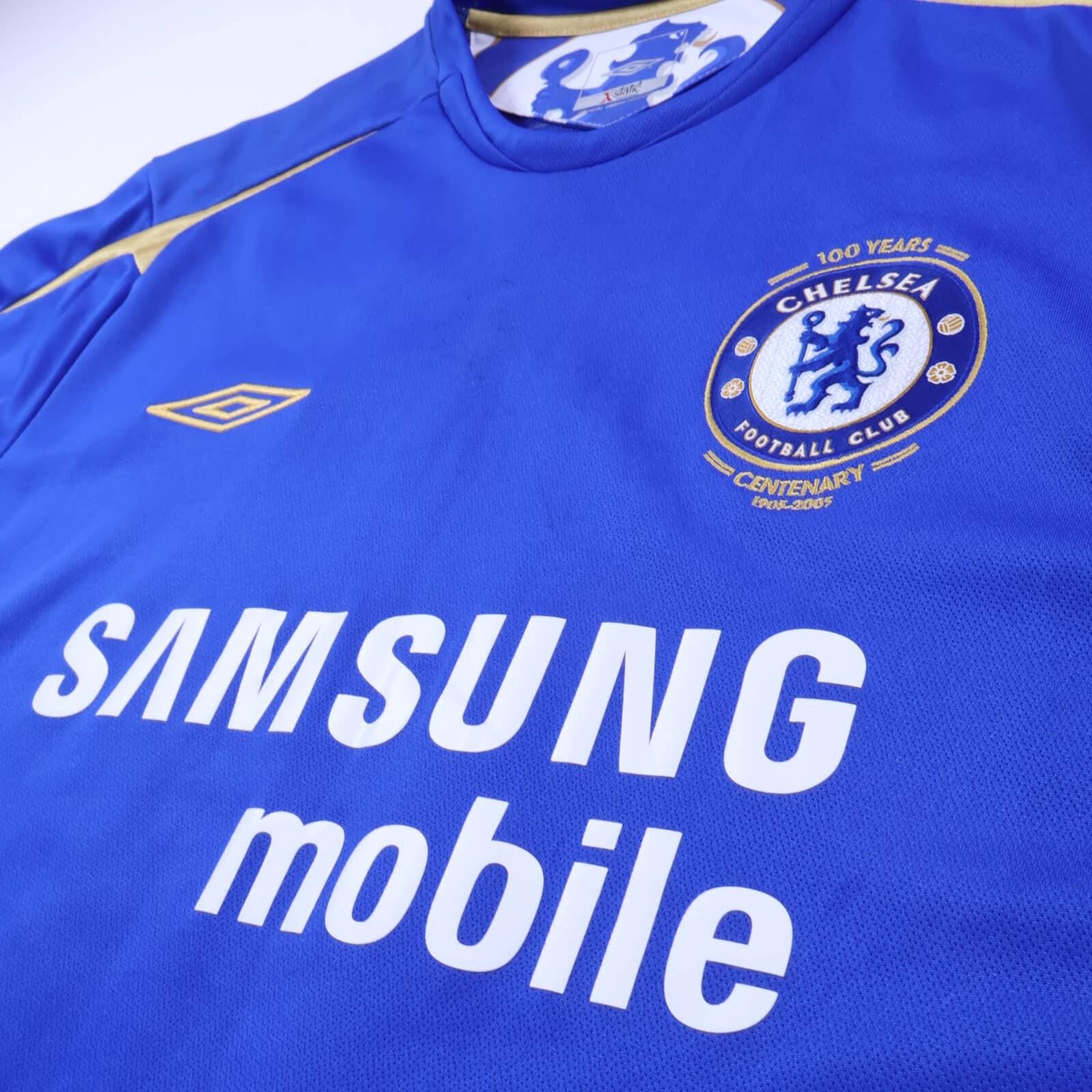 Chelsea Drogba #15 2005/06 Home Shirt - XL