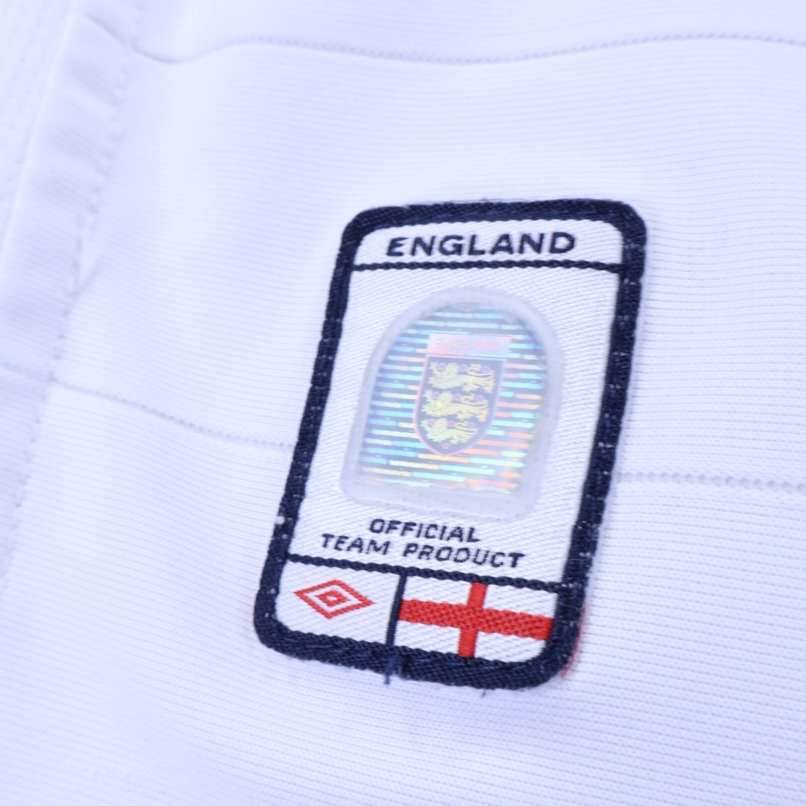 England Gerrard #4 2003/05 Home Shirt - Reversible - L