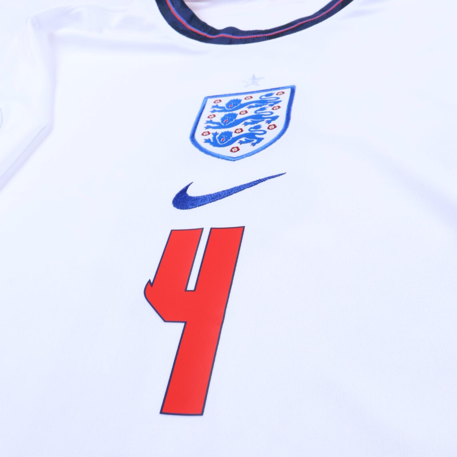 England Rice #4 2020/22 Home Shirt - M