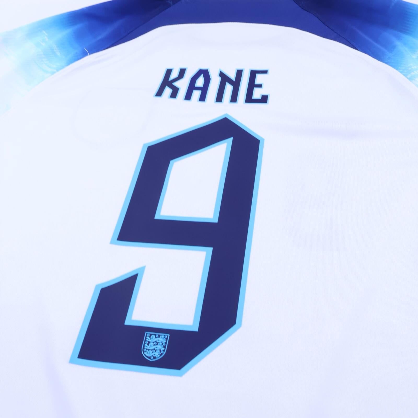 England Kane #9 2022/23 Home Shirt - L- TAGS