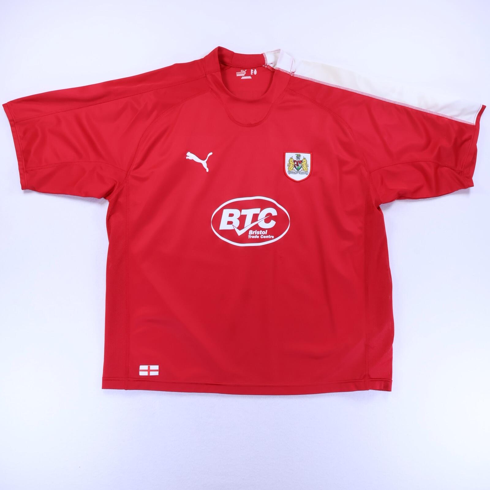Bristol City F.C 2005/08 Home Shirt - XL- FRONT