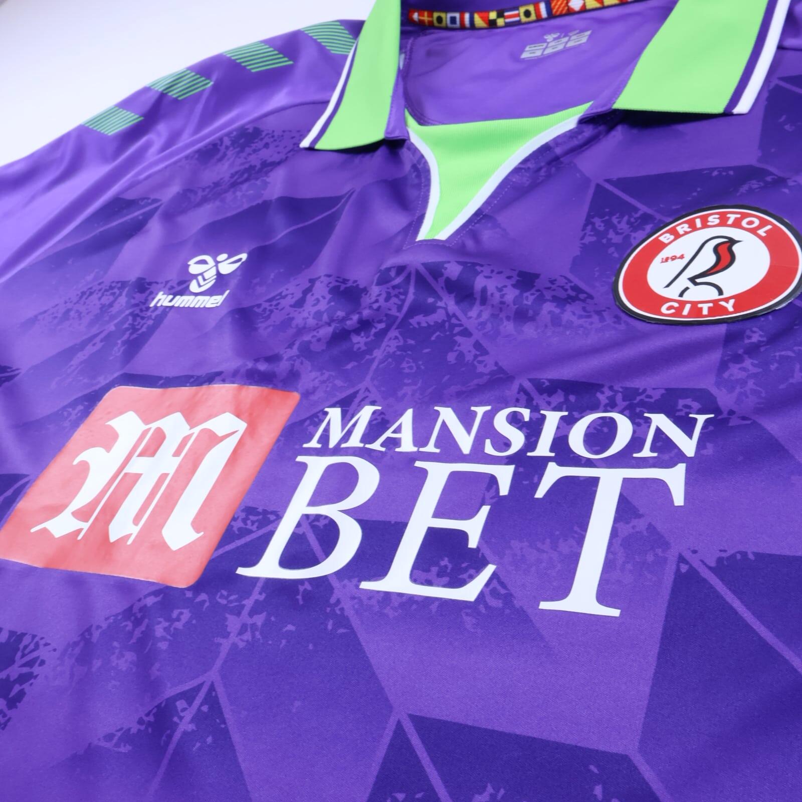Bristol City F.C 2020/21 Away Shirt - 4XL- BACK