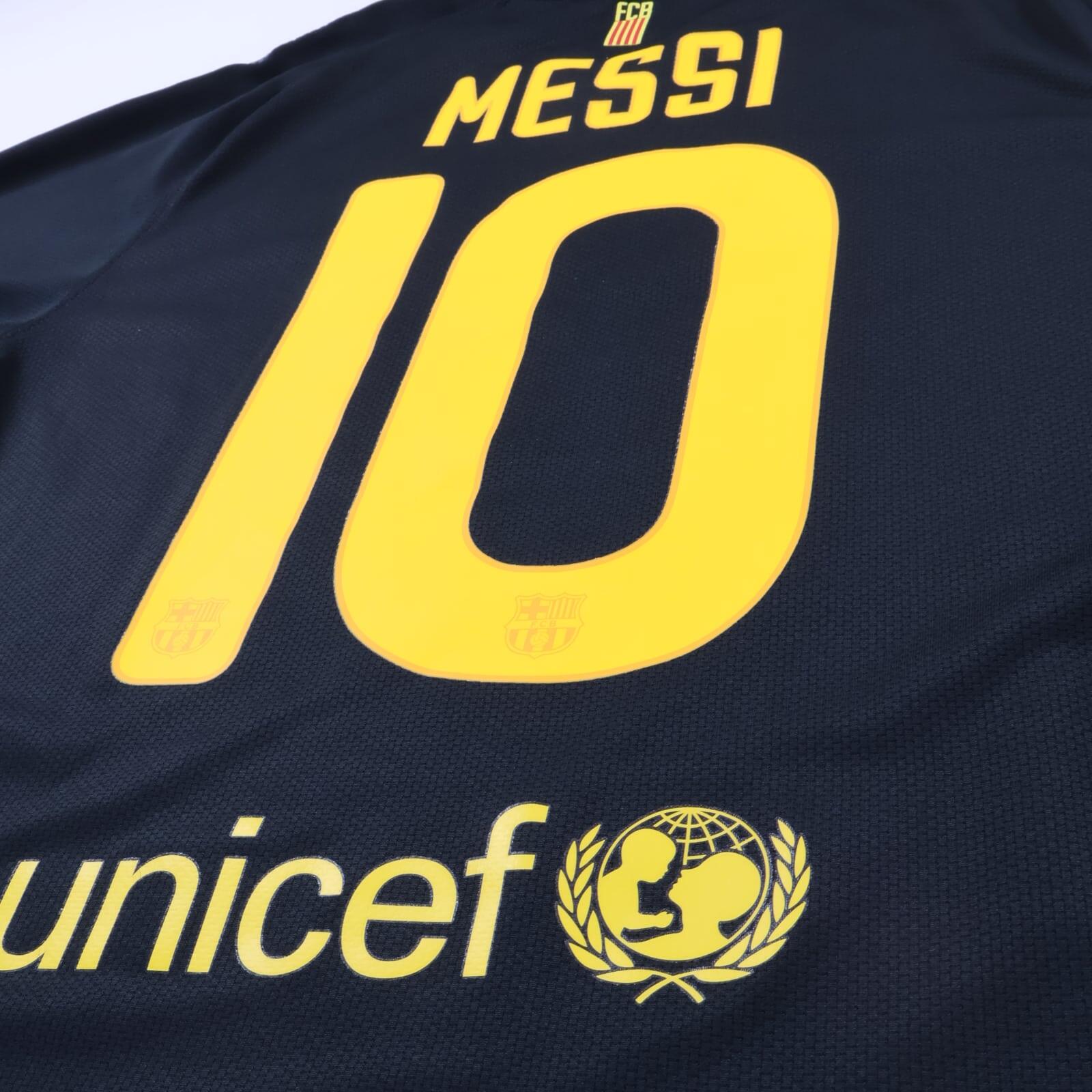 Barcelona Messi #10 2011/12 Away Shirt - M- TAGS