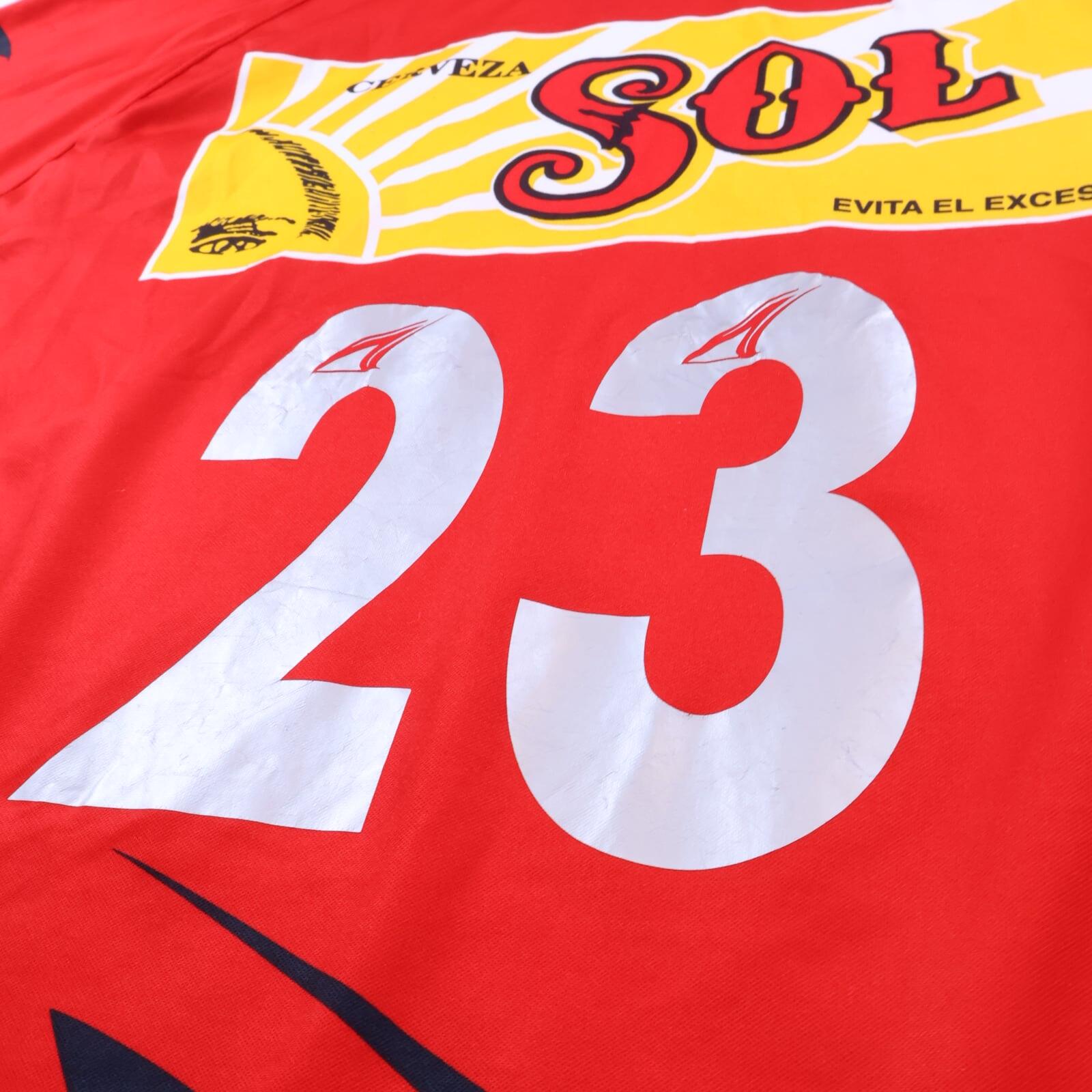 Tiburones Rojos De Veracruz #23 2008/09 Home Shirt - M- TAGS