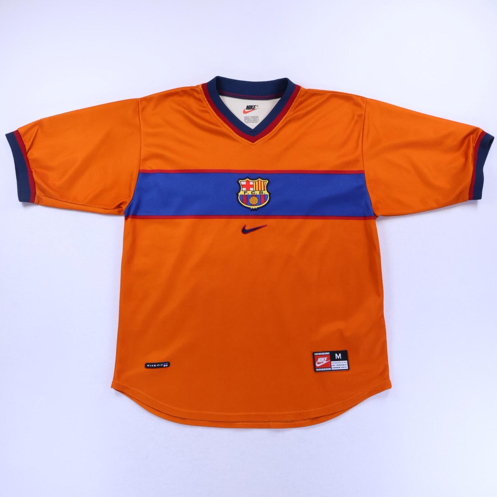 Barcelona Rivaldo #11 1998/99 Away Shirt - M- BACK