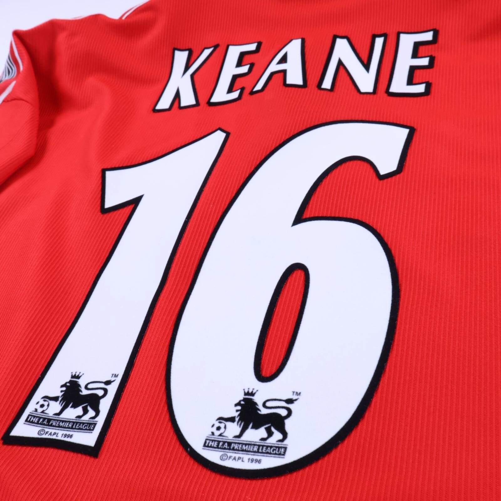 Manchester United Keane #8 1998/99 Home Shirt - XL- TAGS