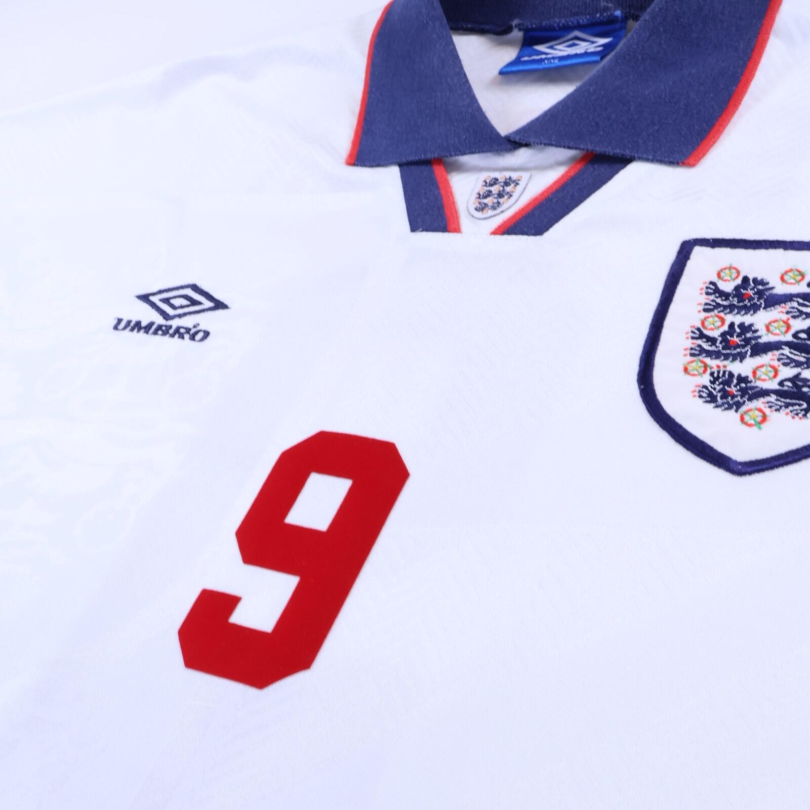 England Shearer #9 1993/95 Home Shirt - XXL