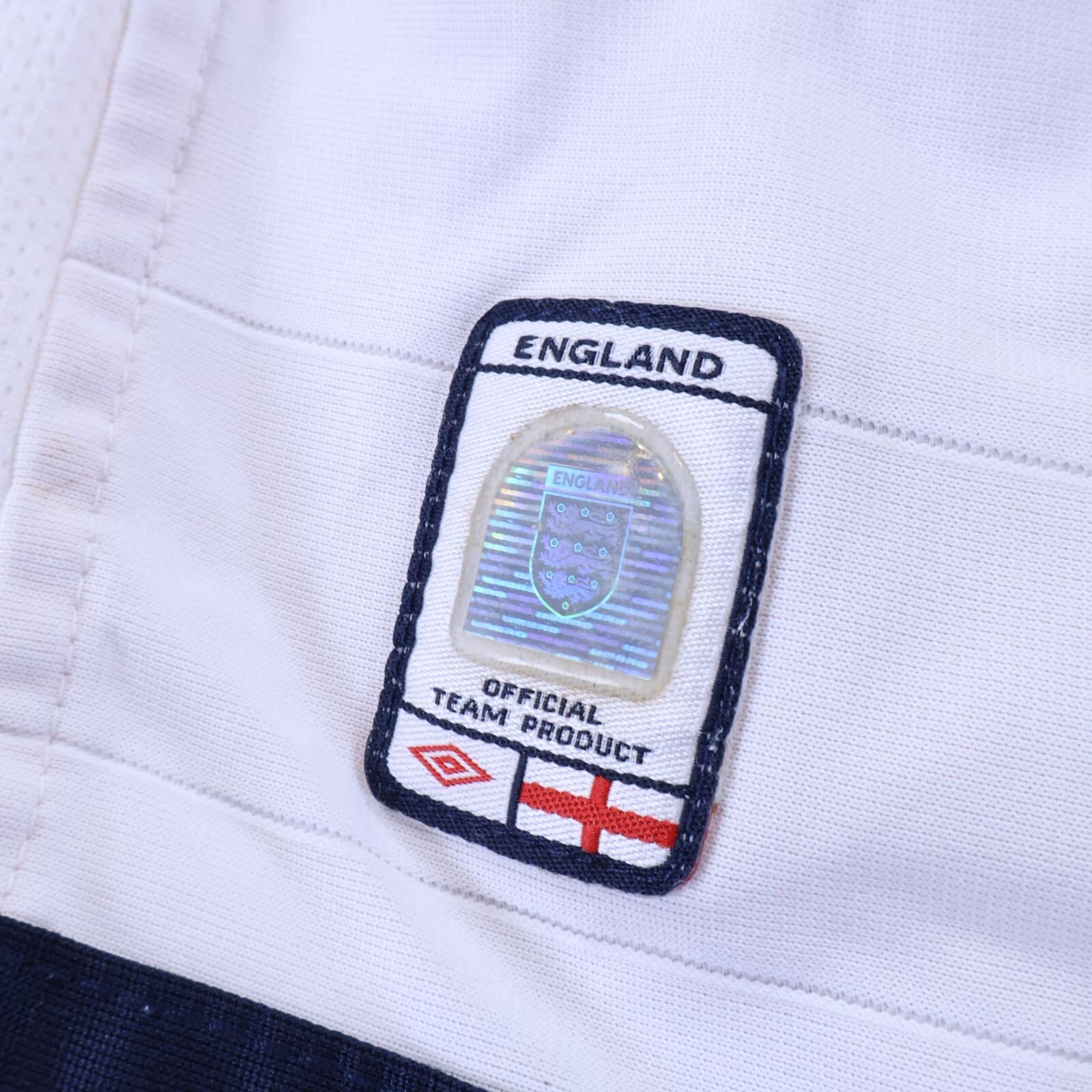 England Rooney #9 2003/05 Home Shirt - M