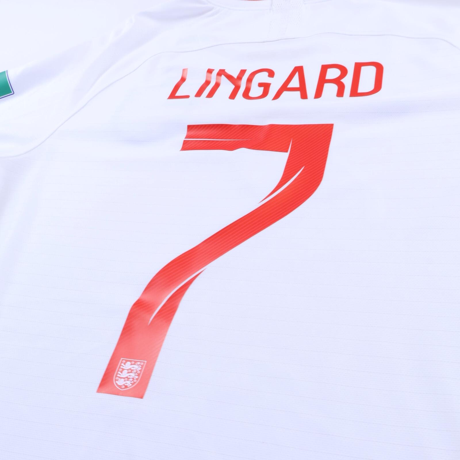 England Lingard #10 2018/19 Home Shirt - M- TAGS