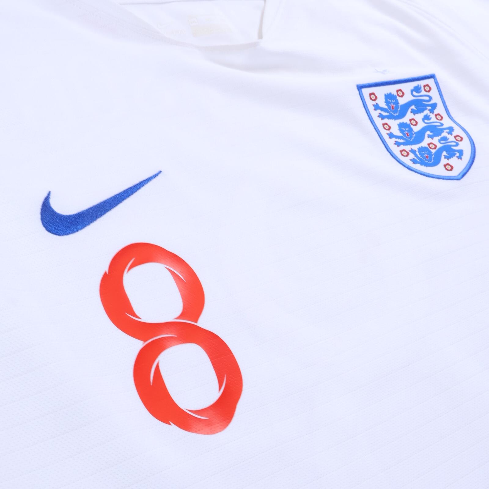 England Henderson #8 2018/19 Home Shirt - XXL