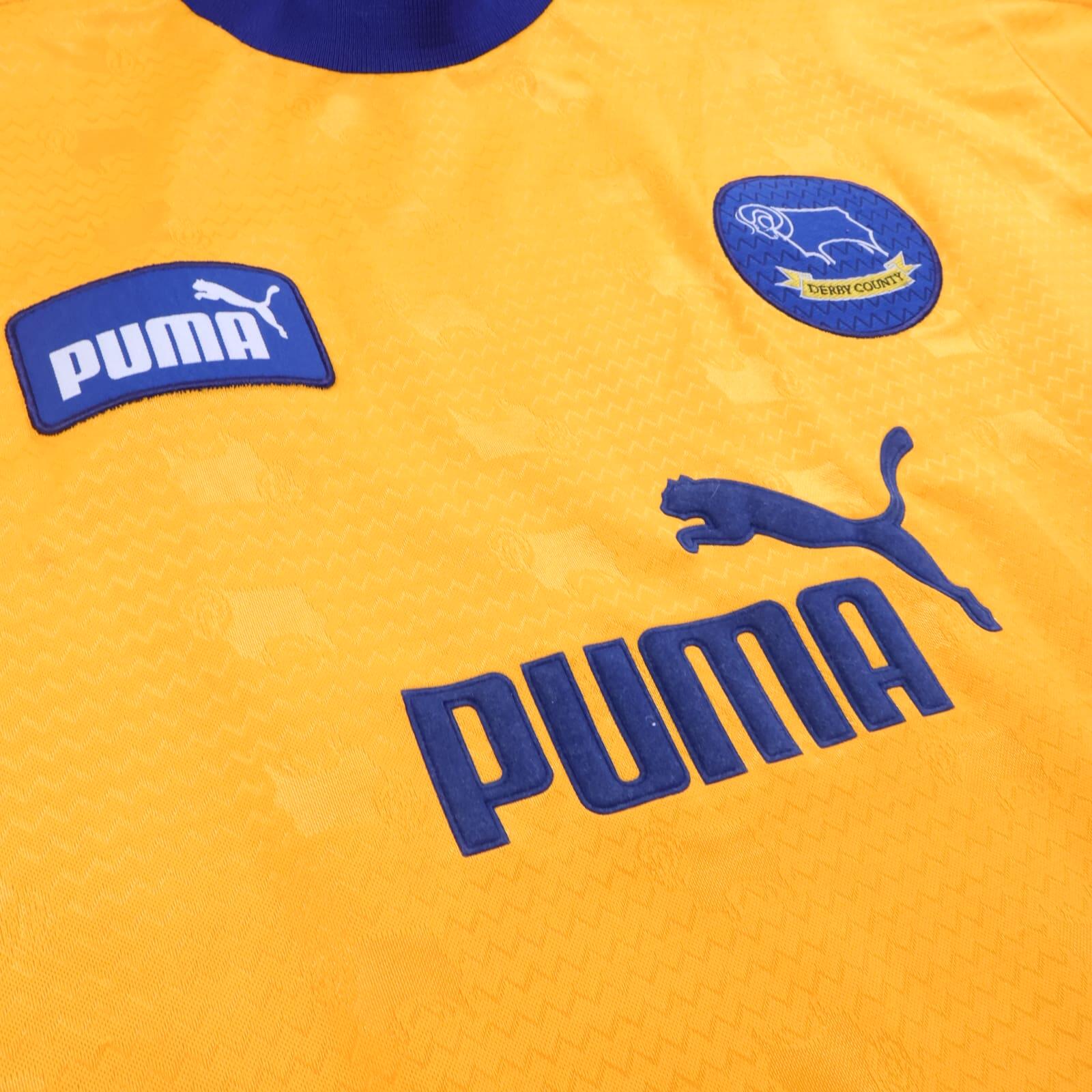 Derby County 1997/98 Away Shirt - L- BACK